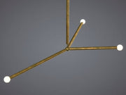 3 Light Sputnik Chandelier, Pendant Light for Kitchen Island, Contemporary Lighting, Chandelier For Bedroom, Living Room, Office, Entry Way