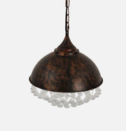 Rustic Industrial Chandelier Crystal Pendant Lighting Ceiling Light Fixture Lamp