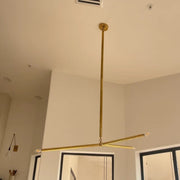 3 Light Sputnik Chandelier, Pendant Light for Kitchen Island, Contemporary Lighting, Chandelier For Bedroom, Living Room, Office, Entry Way