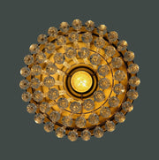 Rustic Industrial Chandelier Crystal Pendant Lighting Ceiling Light Fixture Lamp