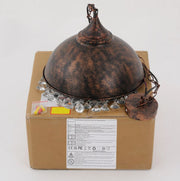 Rustic Industrial Chandelier Crystal Pendant Lighting Ceiling Light Fixture Lamp